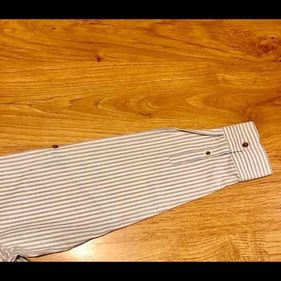 👔 Five Four Corbin Pin Stripe Button Dress Shirt - Picture 7 of 8